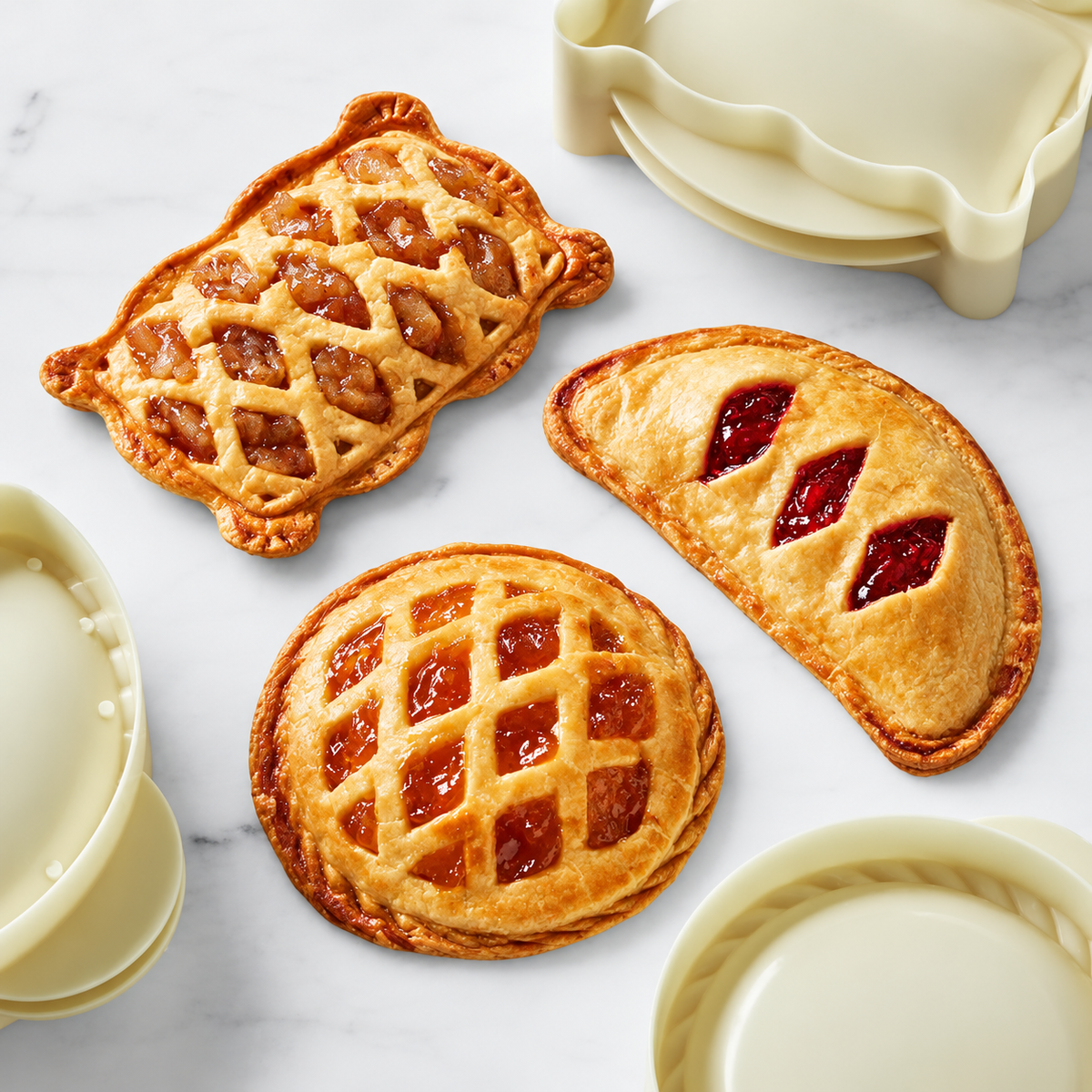 ⚡50K+ Sold 🔥 Selling Fast – Holiday Mini Pie Mold